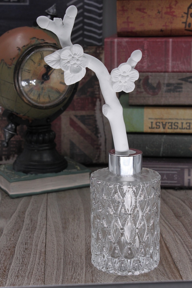100ml Aroma Porcelain Flower Stick Diffuser.